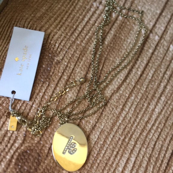KATE SPADE NEW YORK, initial thoughts' necklace - Picture 7 of 7